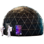 Комплект "Сферический Кинотеатр" диаметр 10 метров, каркас снаружи